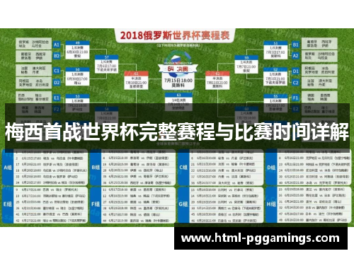 梅西首战世界杯完整赛程与比赛时间详解