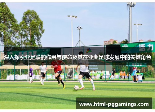 深入探索亚足联的作用与使命及其在亚洲足球发展中的关键角色